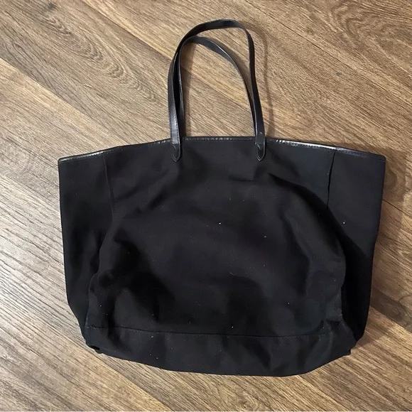 Victoria Secret Striped Sequin Tote Bag - Picture 3 of 3